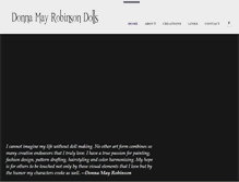 Tablet Screenshot of donnamayrobinson.com
